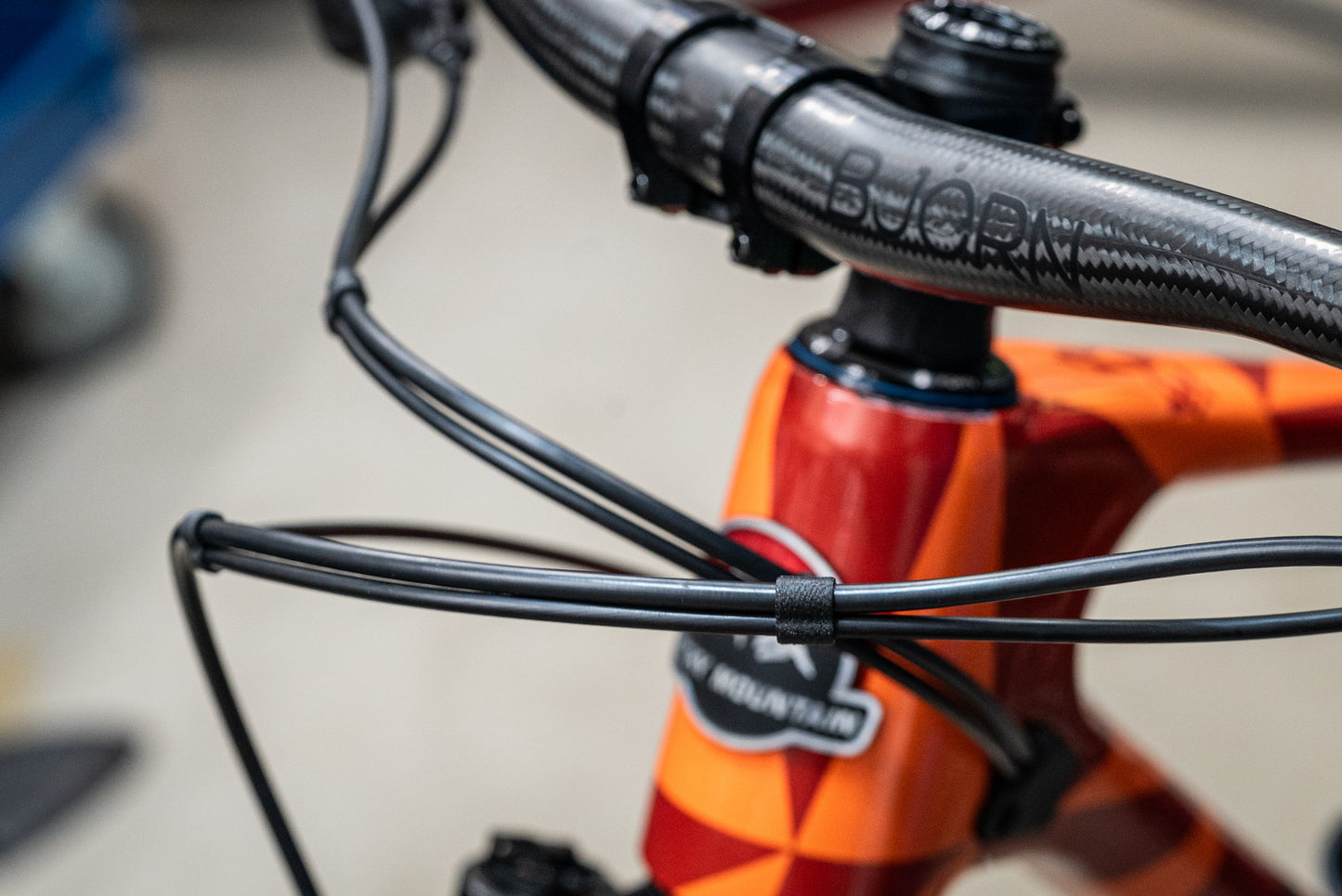 Minimalist Bike Cable Housing Clips